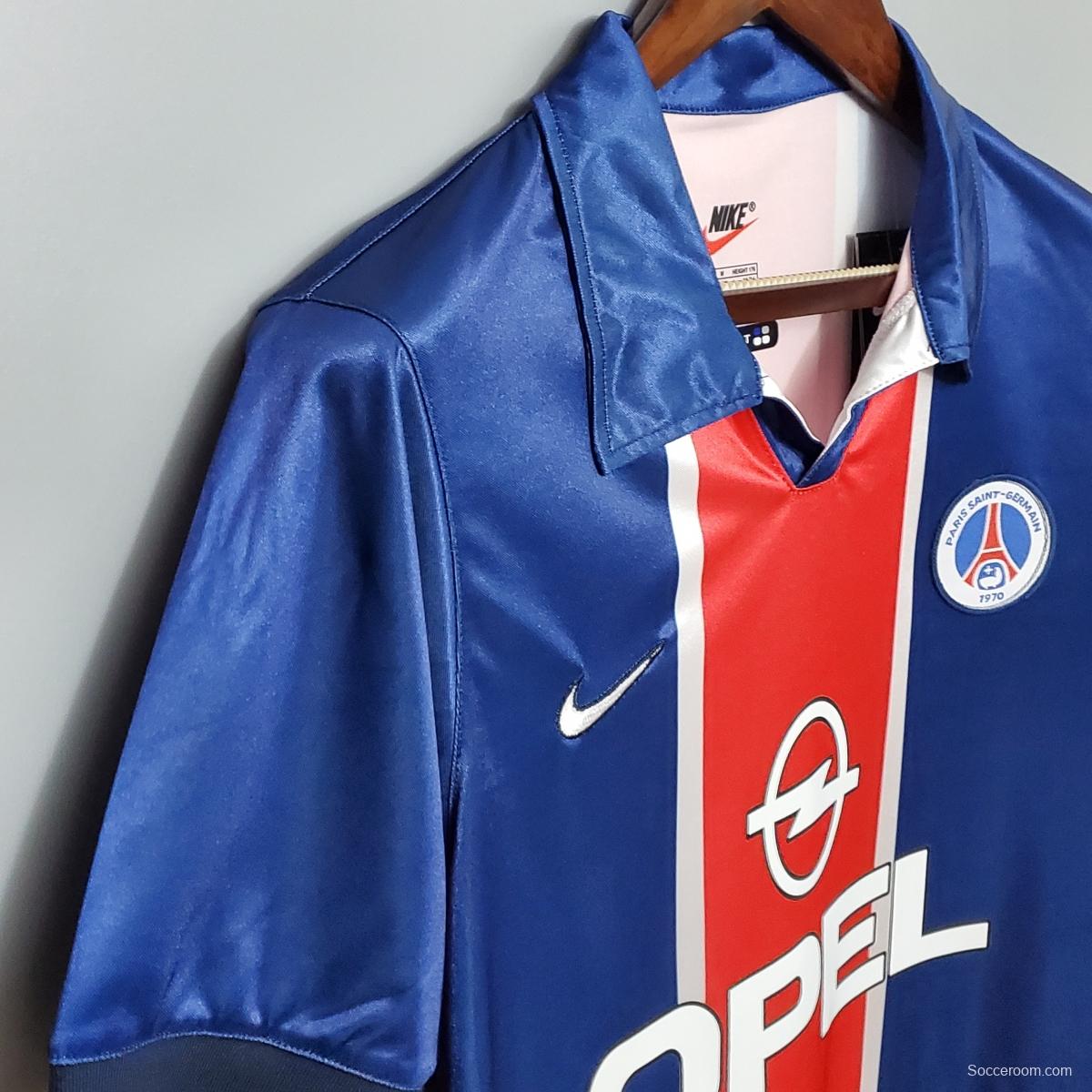 Retro 98/99 PSG home Soccer Jersey