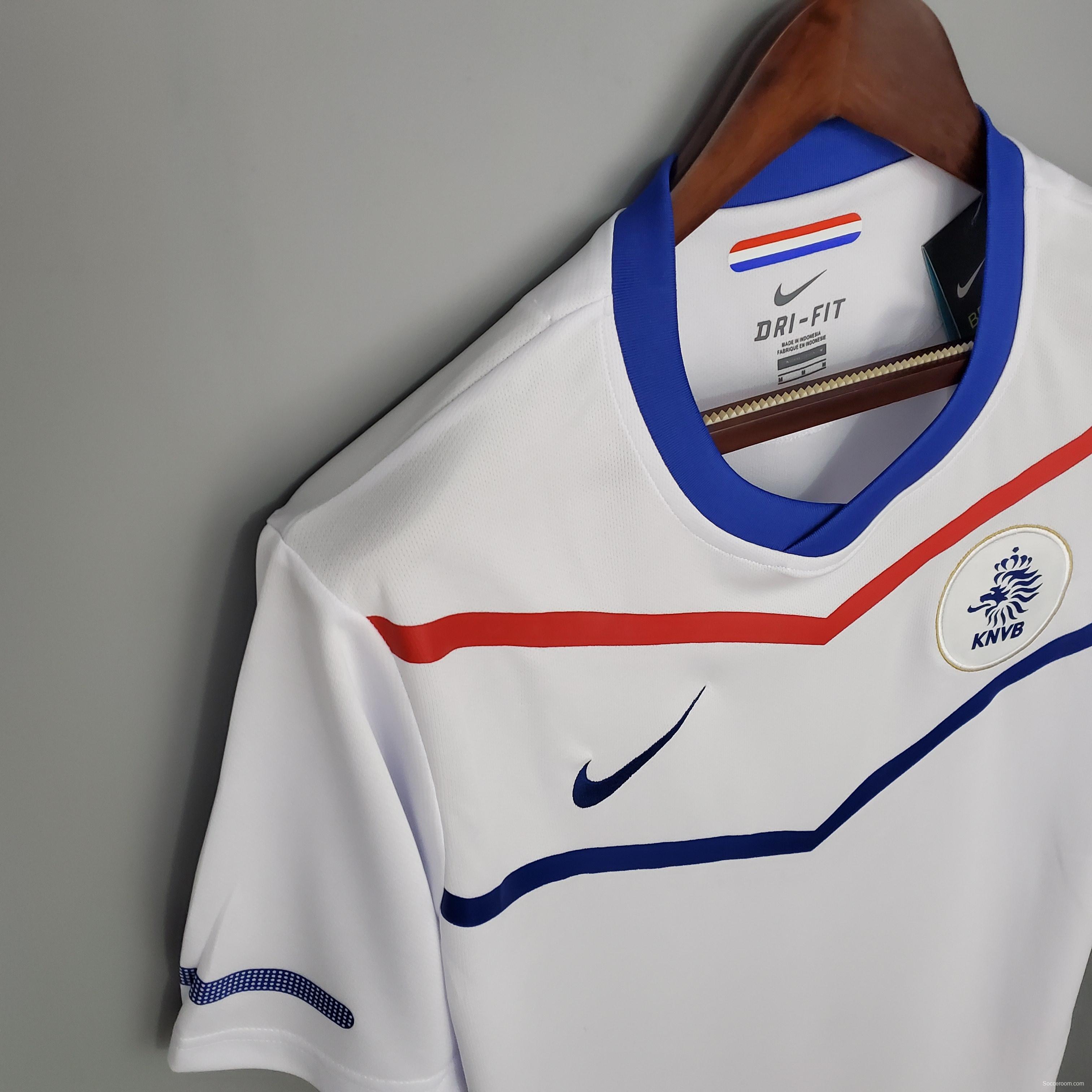 Retro Netherlands 2010 away Soccer Jersey