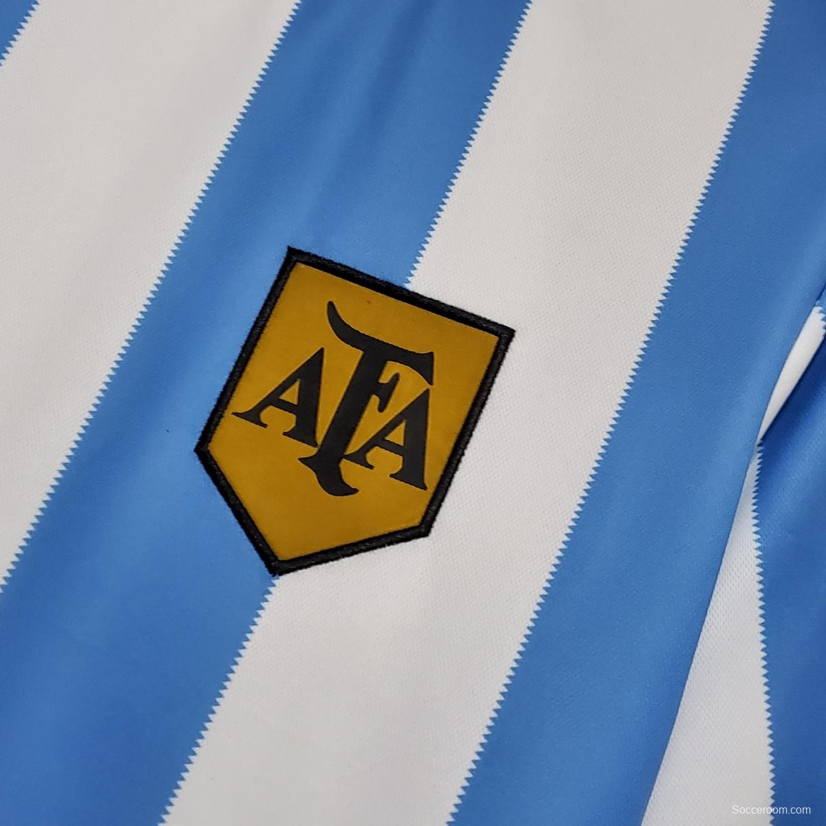 Retro 1978 Argentina home Soccer Jersey