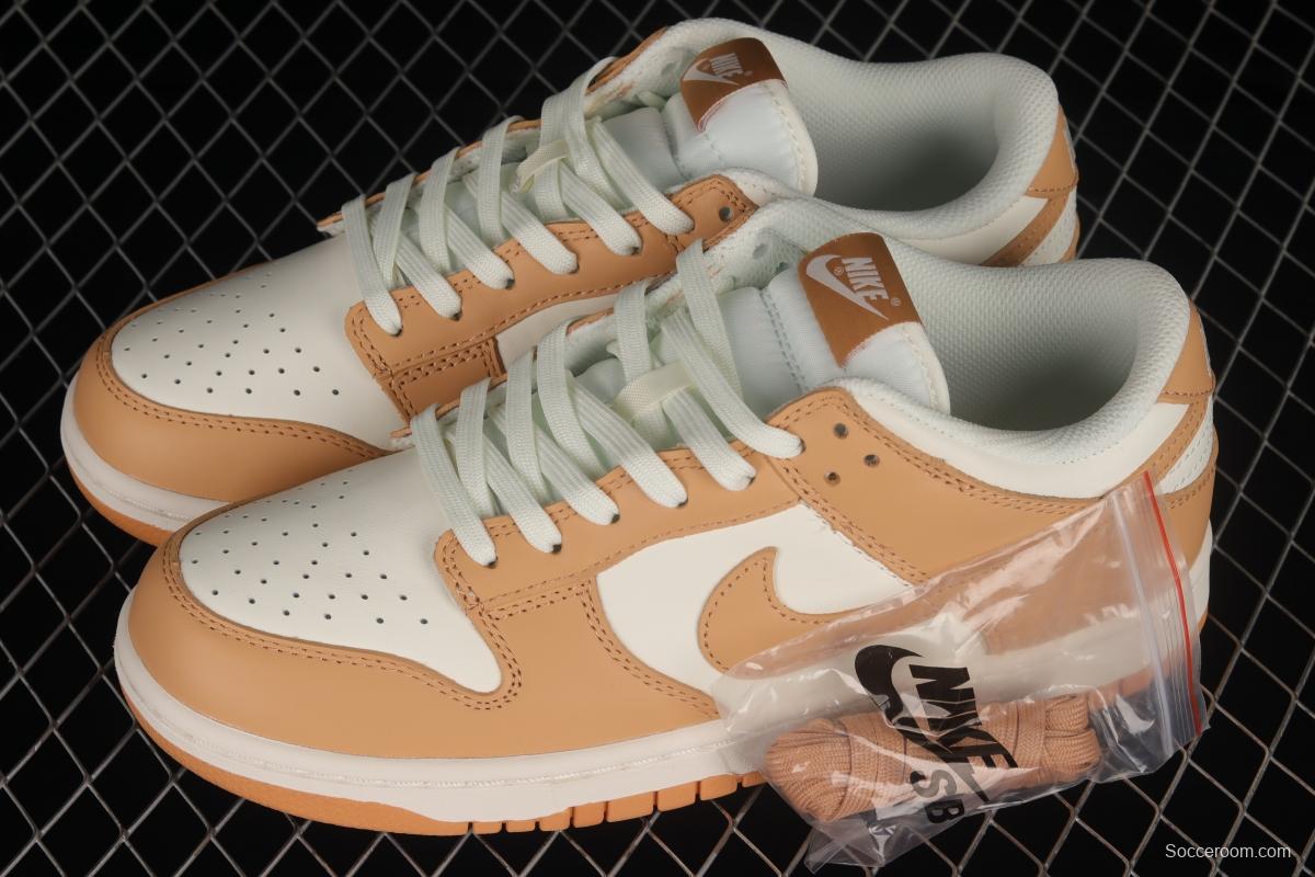 NIKE DUNK Low Harvest Moon Autumn Moon Beige SB Buckle Shredded Backboard Fashion Casual Sneakers DD1503-114