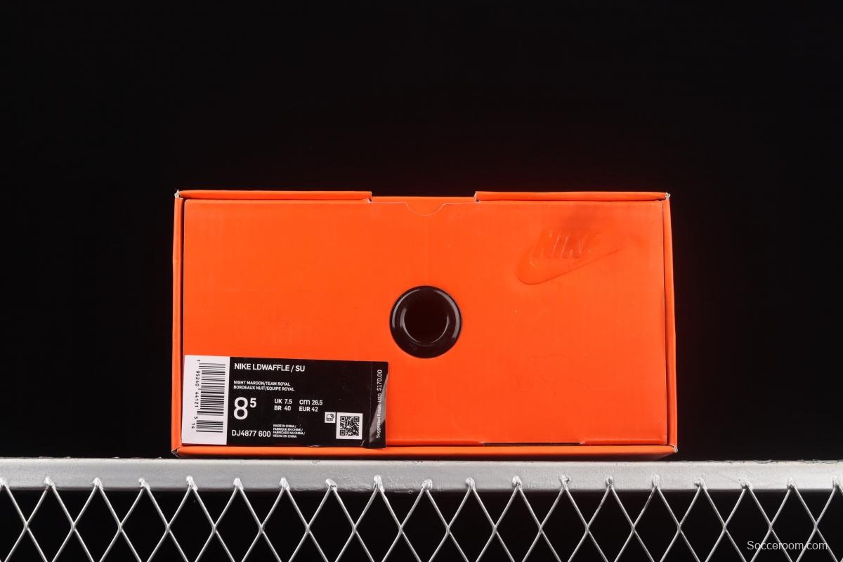 Sacai x NIKE VaporWaffle 2.0 waffle 2.0 catwalk style casual shoes DJ4877-600