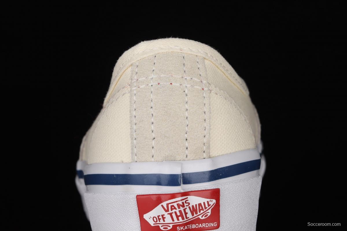 Vans Skate Authentic Pro series rice-white low-top casual board shoes VN0A5FC8OFW