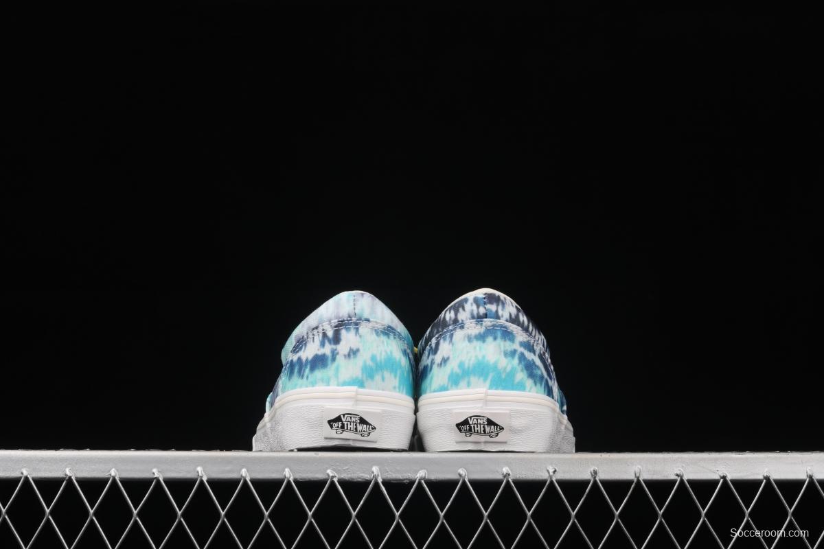 Vans Doheny national style series energetic summer-tie dyeing network celebrity white shoes VN0A3MVZ54H