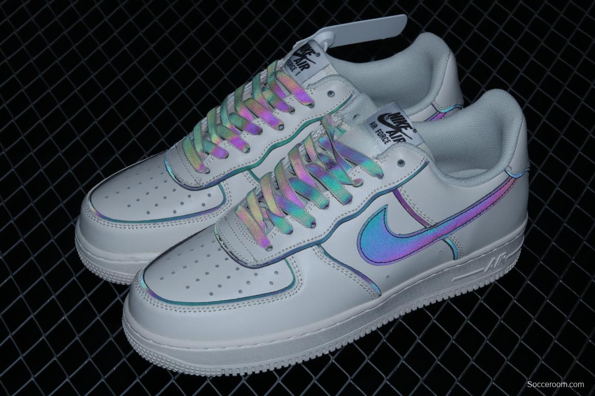 NIKE Air Force 1 Low 3M laser reflective low-top casual board shoes BQ0086-365