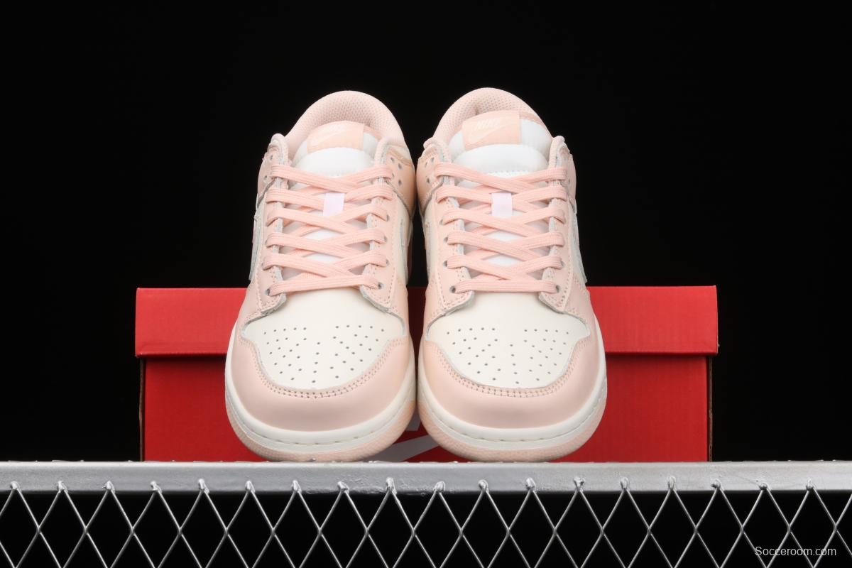 NIKE SB DUNK Low Orange Pearl Slam Dunk Series Cherry Blossom Pink Pearl low-side leisure sports skateboard shoes DD1503-102