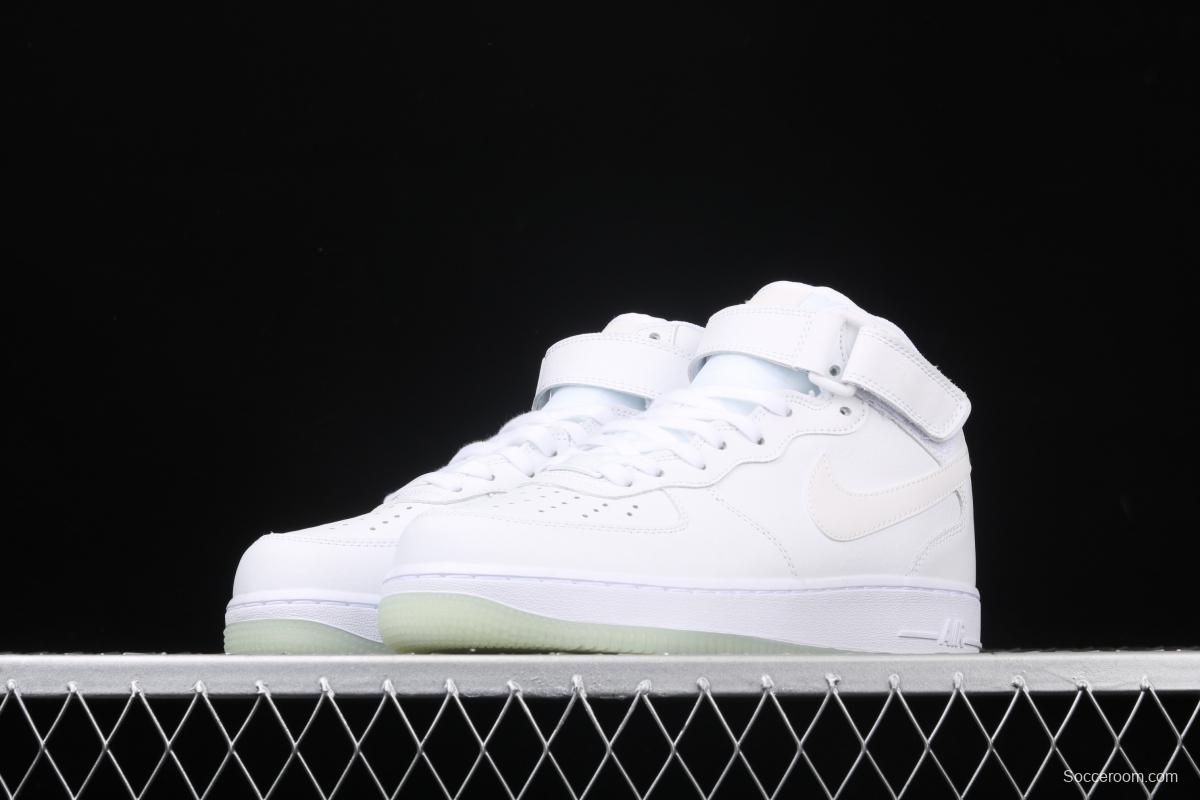 NIKE Air Force 11607 ESS Night Light sole 3M reflective Zhongbang Leisure Board shoes AO2133-101