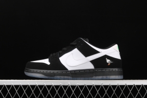 Jeff Staple x NIKE SB DUNK Low Pigeon 3.0Black and White Panda Pigeon low side Classic Leisure Sports Board shoes BV1310-013 