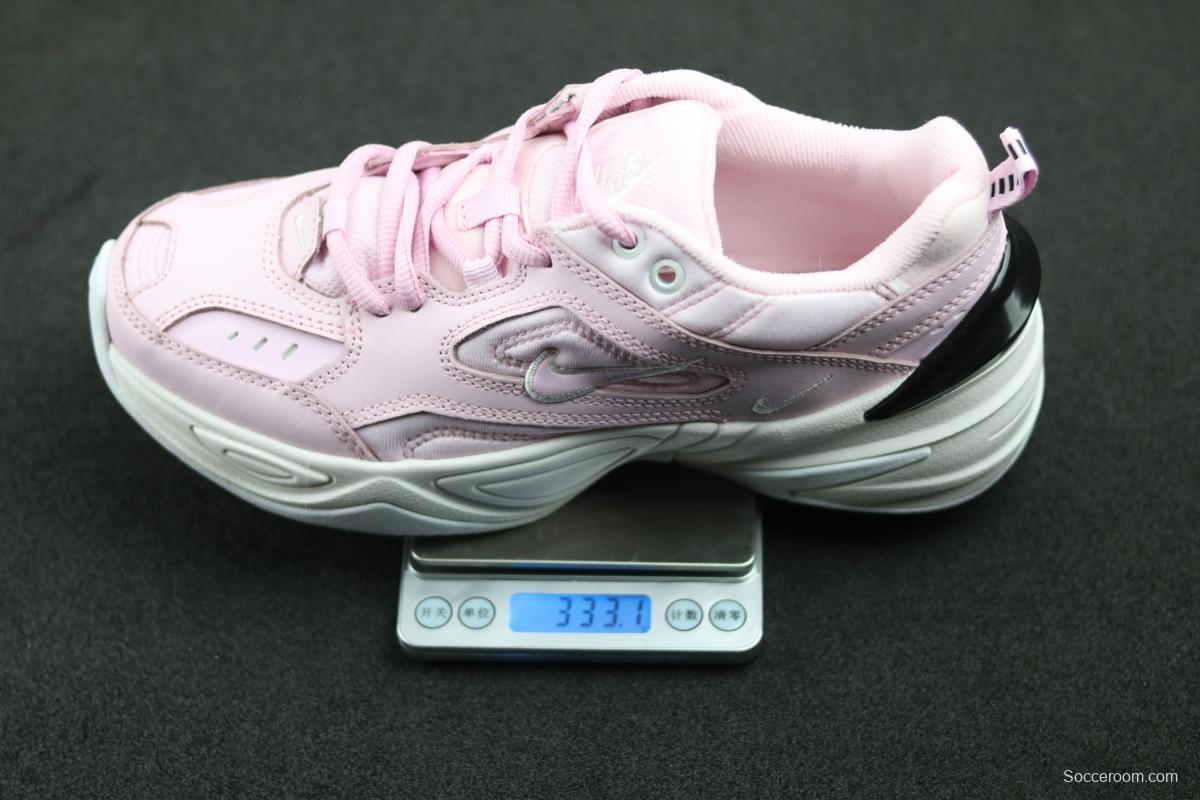 NIKE M2K Tekno pink and white color retro sports daddy shoes AO3108-600