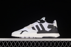 Adidas Nite Jogger Boost FW6700 3M Reflective Retro Running Shoes