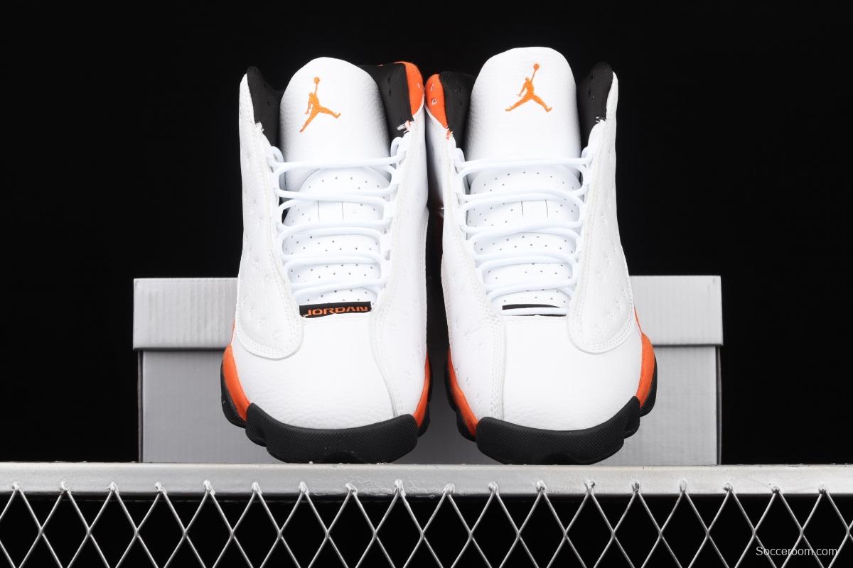 Air Jordan 13 Retro 3 White Orange 414571-108