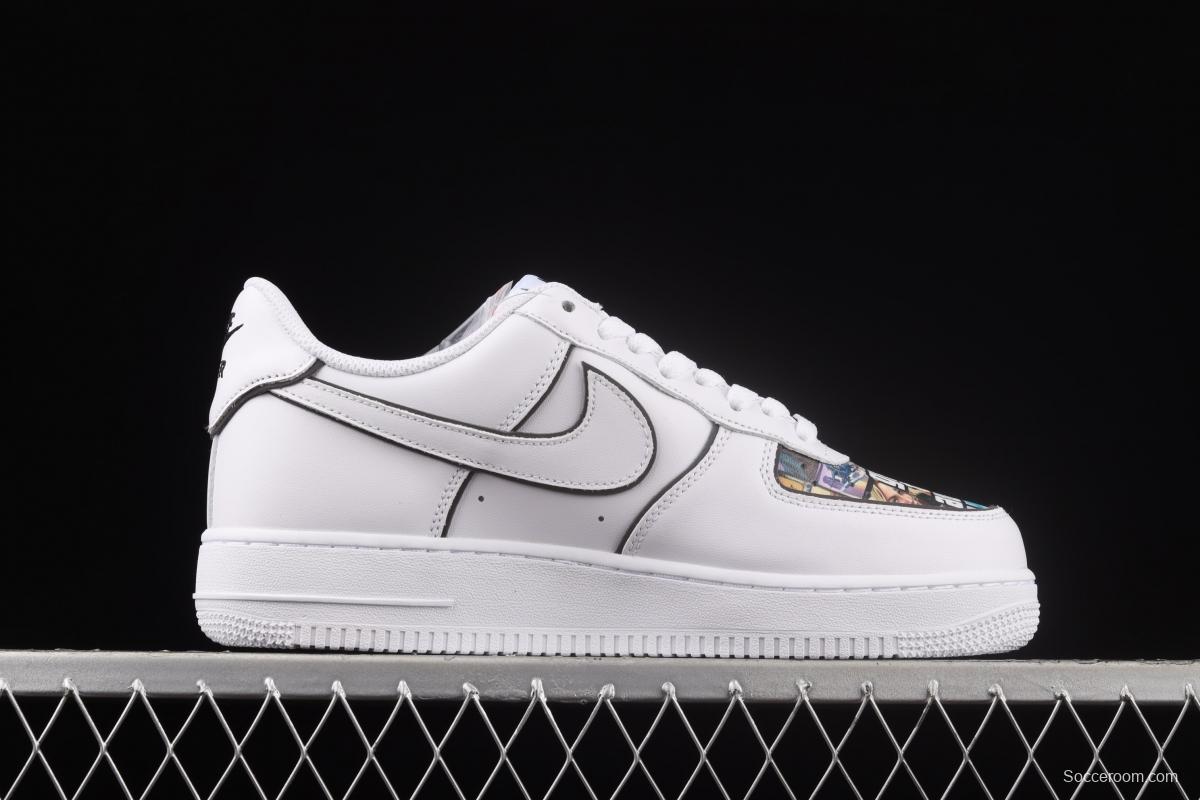 NIKE Air Force 1x07 Low chivalrous car theme low-top casual board shoes CW2288-302