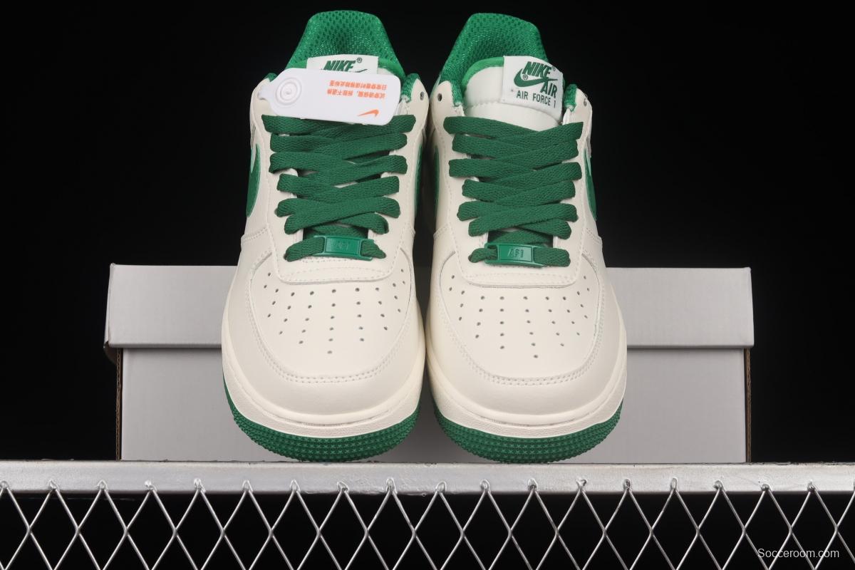 NIKE Air Force 11607 Low rice green color matching low-top casual board shoes TK6369-662,