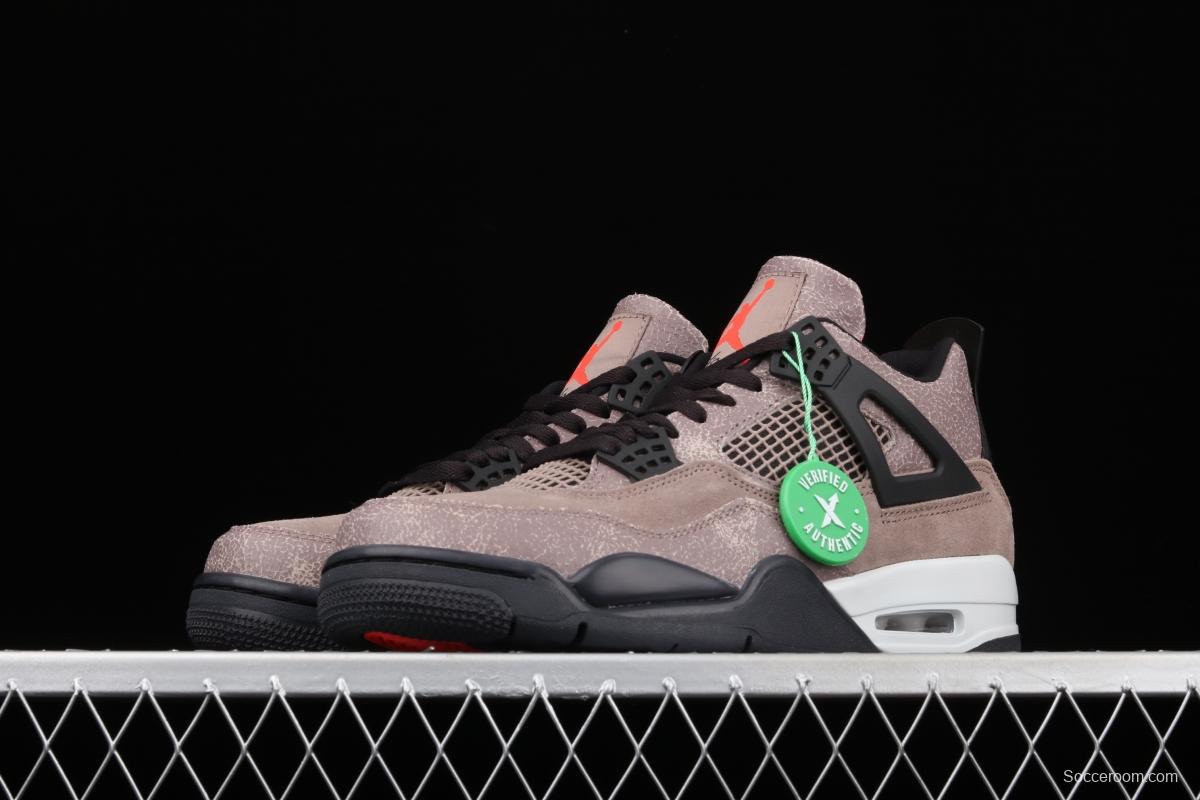 Air Jordan 4 Retro Taupe Haze Black Brown Mocha DB0732-200