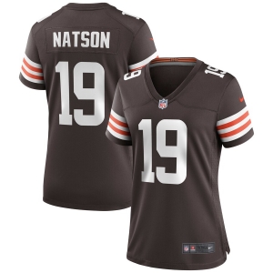 Women's JoJo Natson Brown Player Limited Team Jersey