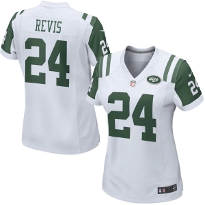 Women's Darrelle Revis White Player Limited Team Jersey