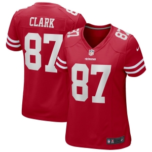 Women's Dwight Clark Scarlet Retired Player Limited Team Jersey