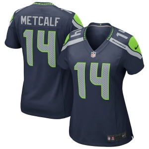 Women's DK Metcalf Navy Player Limited Team Jersey