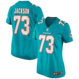 Women's Austin Jackson Aqua Player Limited Team Jersey