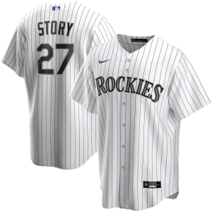 Youth Trevor Story White Home 2020 Player Team Jersey