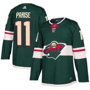 Men's Zach Parise Green Player Team Jersey