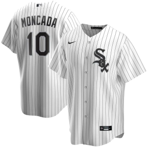 Youth Yoan Moncada White Home 2020 Player Team Jersey