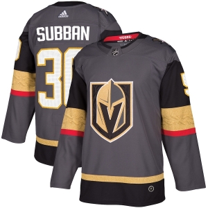 Men's Malcolm Subban Gray Player Team Jersey