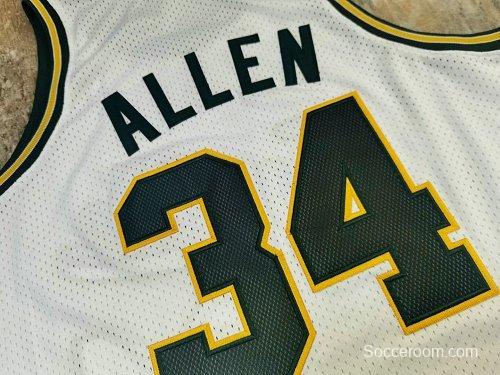 Men's Ray Allen White Retro Classic Team Jersey