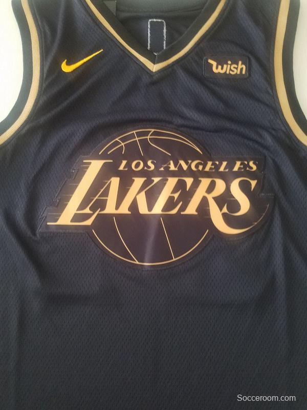 Kobe Bryant 24 Black Golden Edition Jersey