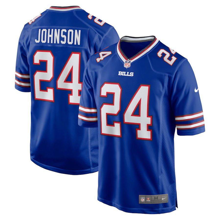 Men's Taron Johnson Royal Player Limited Team Jersey