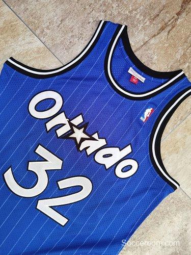 Men's Shaquille O'Neal Blue Retro Classic Team Jersey