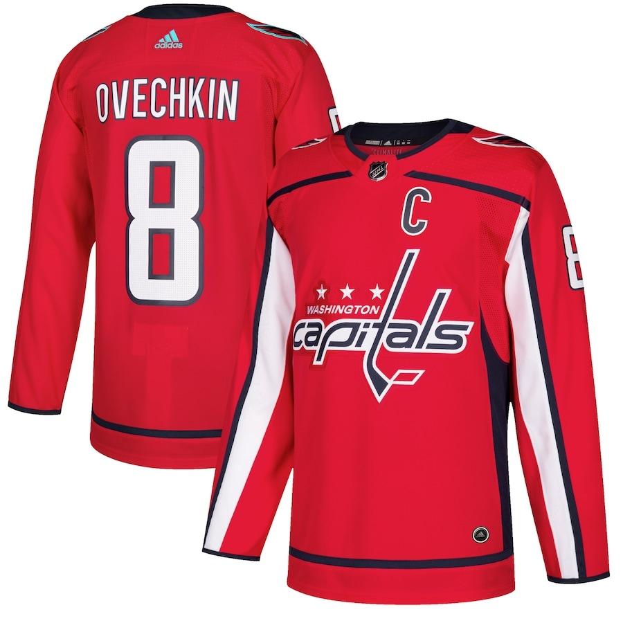 Men's Alexander Ovechkin Red Player Team Jersey