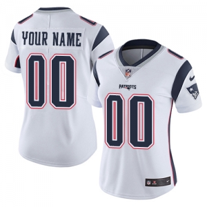 Women's White Custom Game Team Jersey