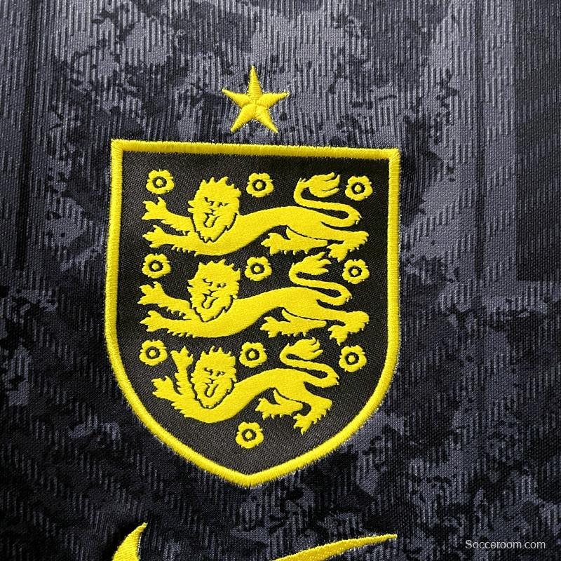 2022 England Pre-match Training Jersey Black