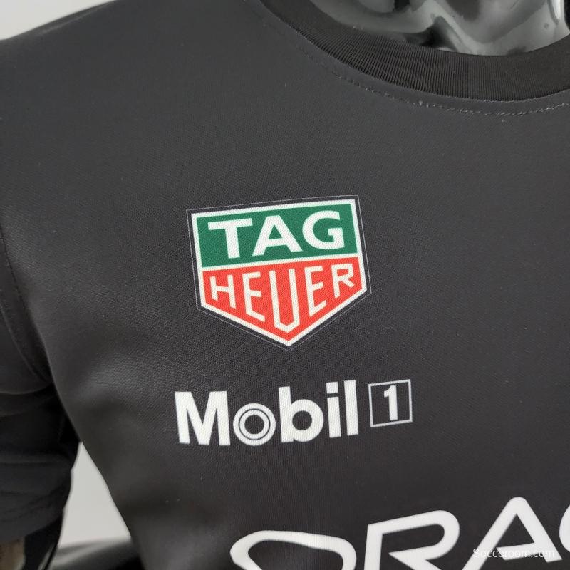 2022 F1 Red Bull Black Jersey #0001
