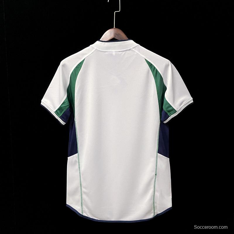 Retro 2002 Ireland Away Soccer Jersey