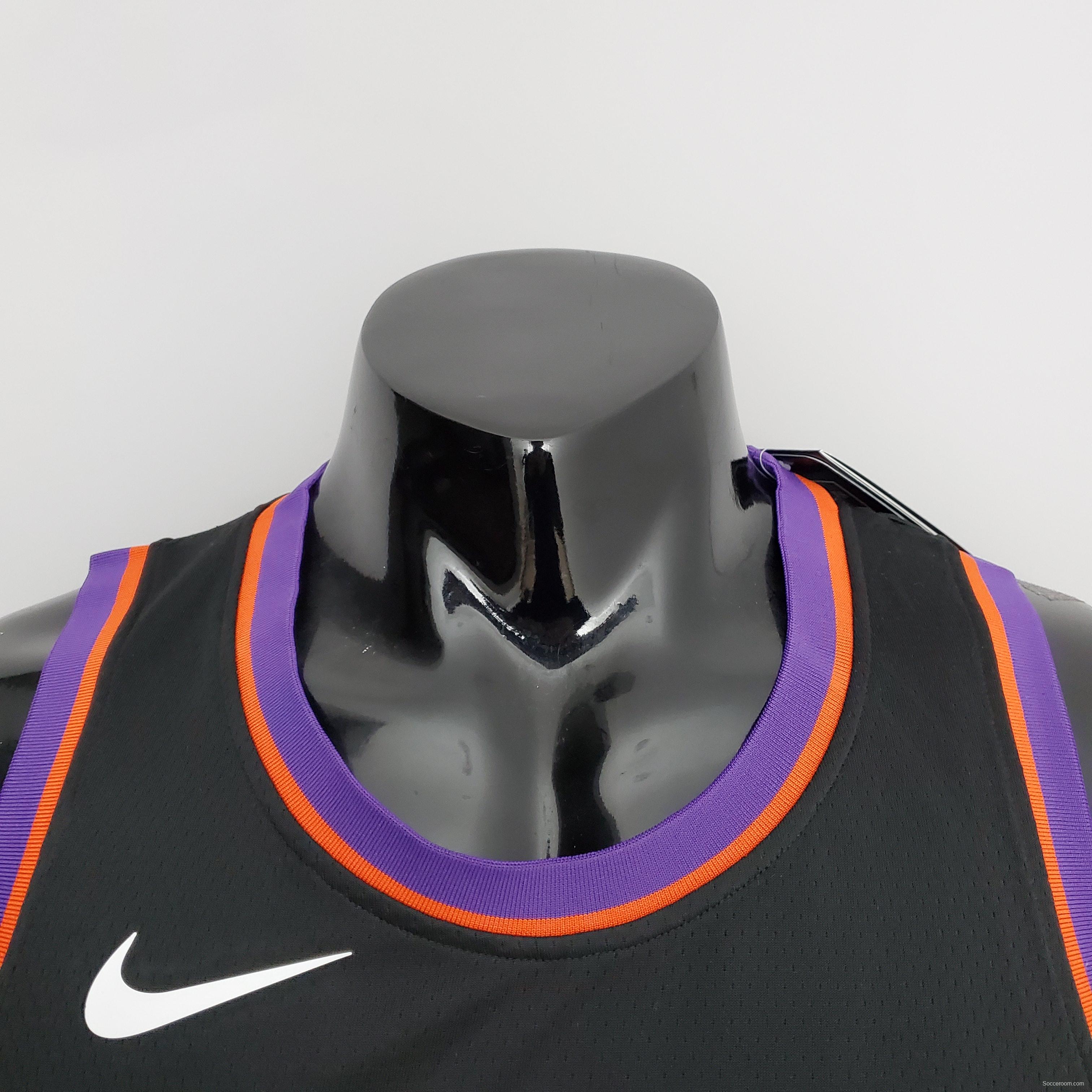 2022 Season Suns Booker #1 Suns City Edition Black NBA Jersey