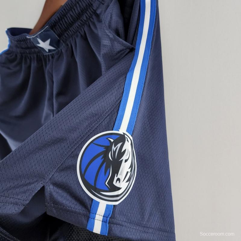 Dallas Mavericks NBA Shorts Royal Blue