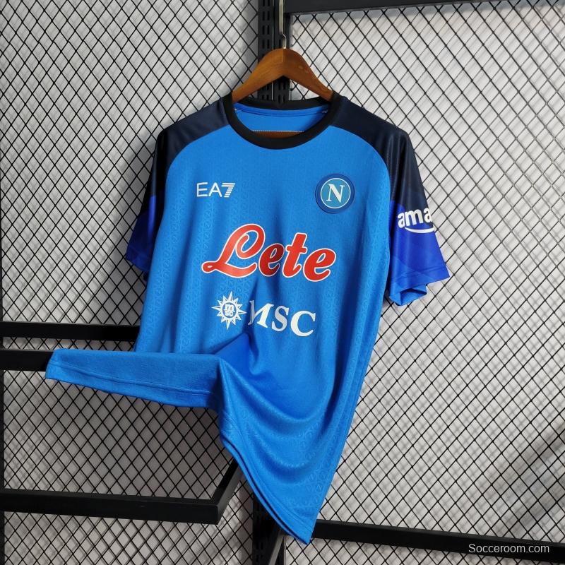 22/23 Napoli Home Soccer Jersey