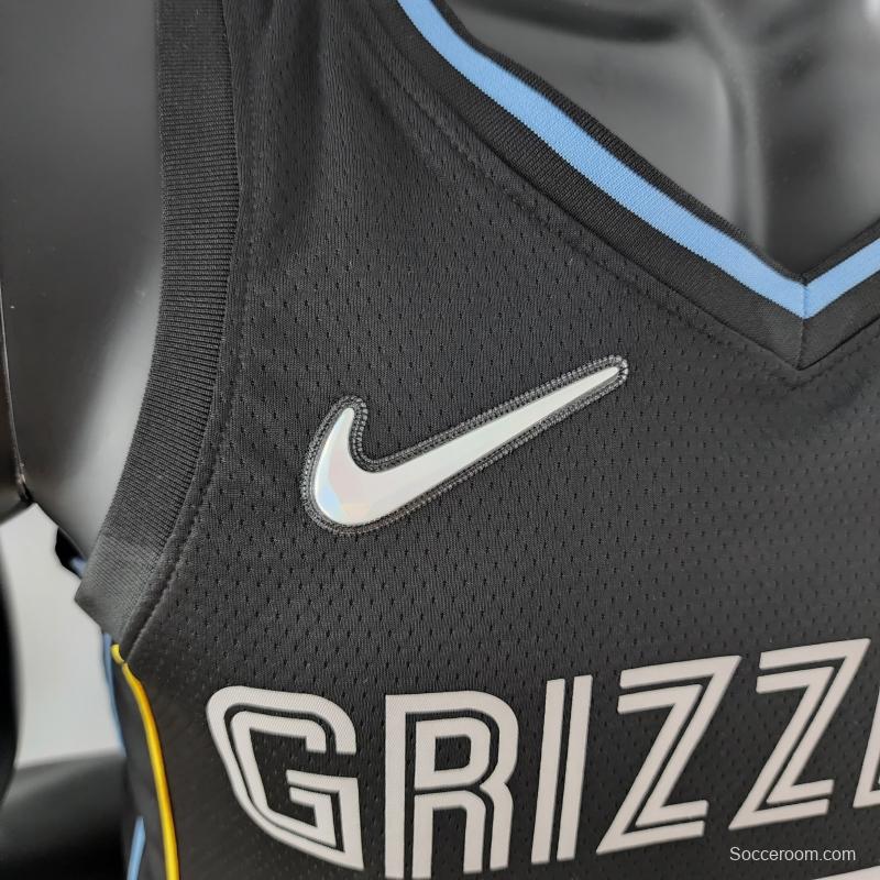 MORANT#12 Memphis Grizzlies Honor Edition Black NBA Jersey