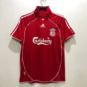 Retro 06/08 Liverpool Home Soccer Jersey