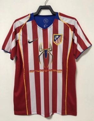 Retro 04/05 Atletico Madrid Home Soccer Jersey