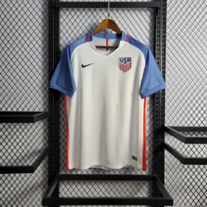 Retro 2019 USA Home Soccer Jersey