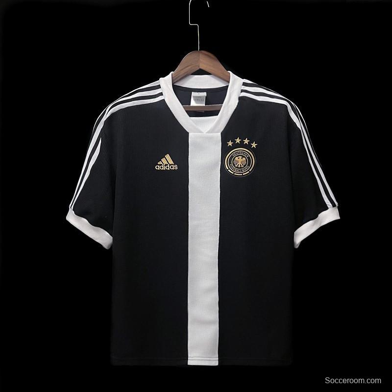 2022 Germany Black Red Icon Jersey