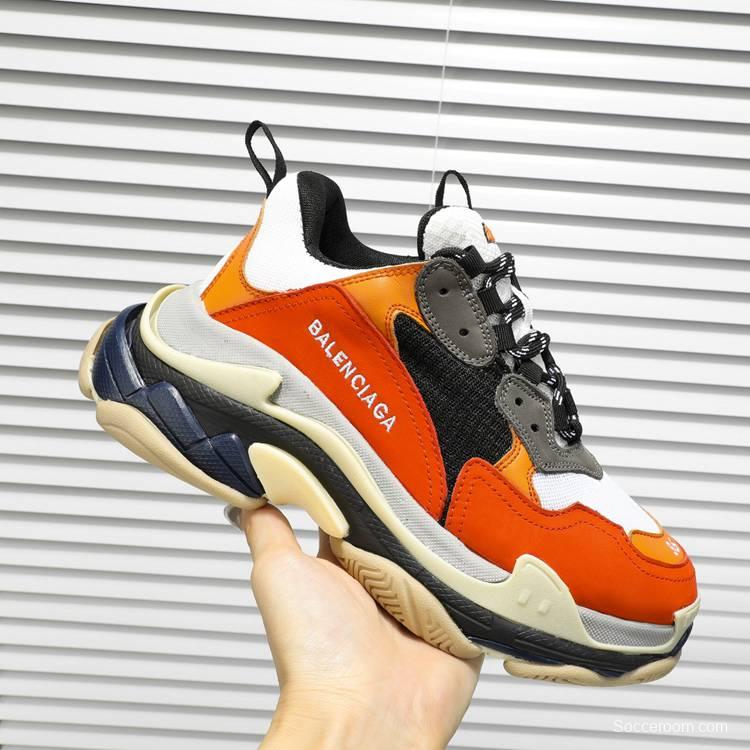 Men/Women Balenciaga Triple S Sneaker Orange Item 6380340