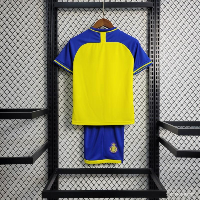 22/23 Al-Nassr FC Home Kids Jersey  Size 16-28