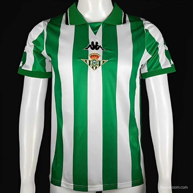 Retro 99/00 Real Betis Home Jersey