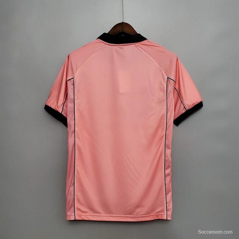 Retro 97/98 Juventus Away Pink Jersey