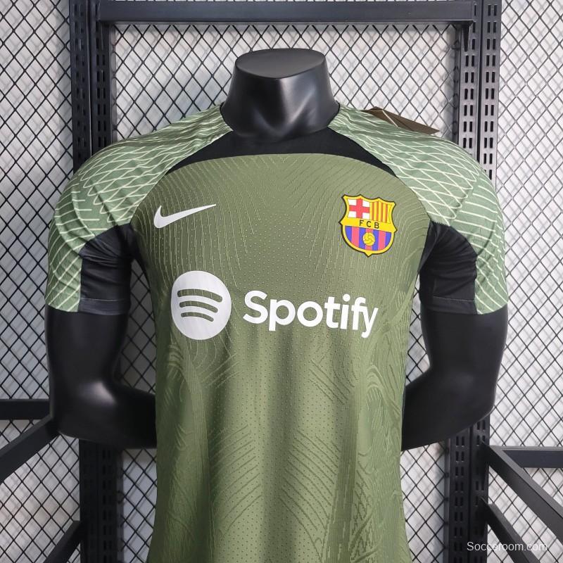 23-24 Players Barcelona Training Jersey