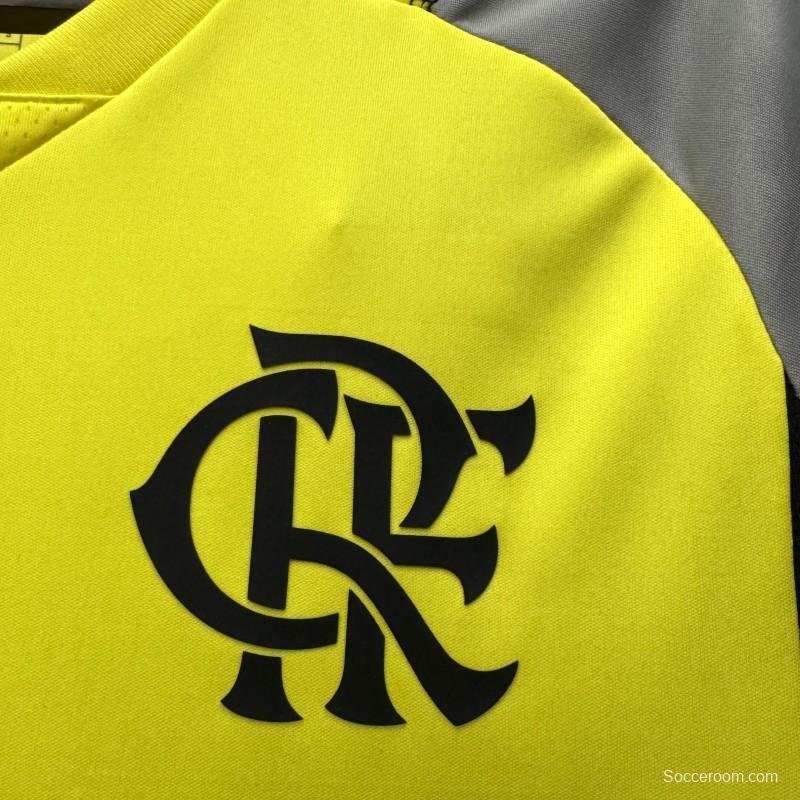 24/25 Flamengo Training Yellow Jersey