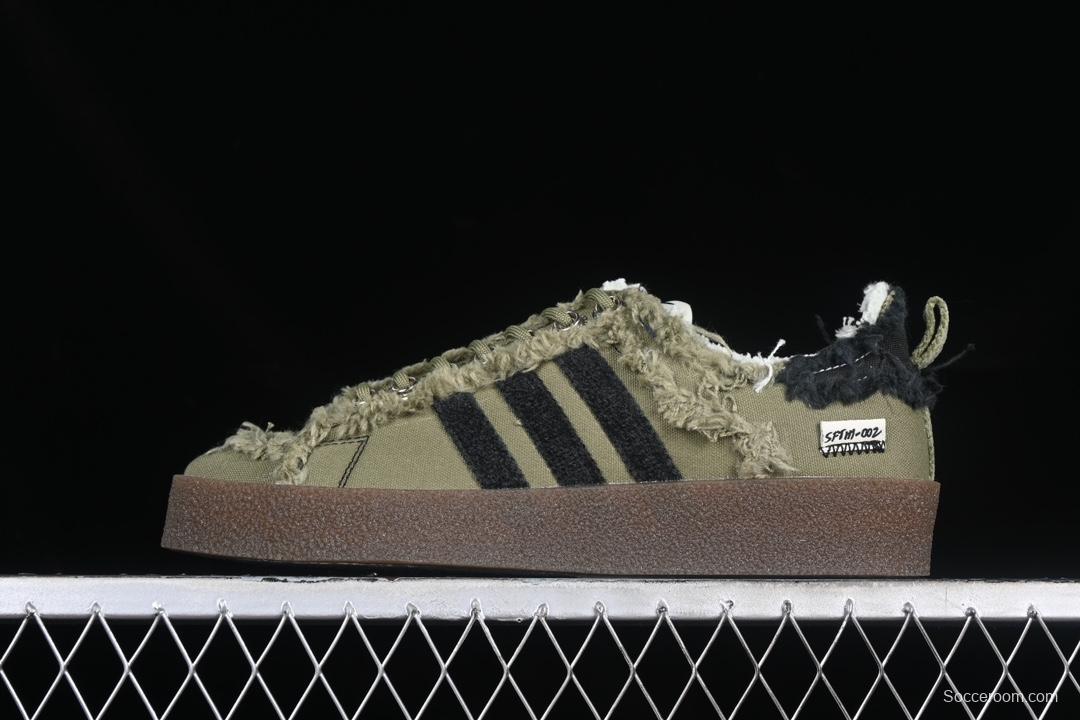 Adidas Song For The Mute x Ad Originals Campus 80s Lifestyle Casual Shoes with Slip-Resistant Sole - ID4792